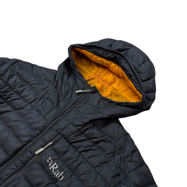 RAB Grey/Orange Down Puffer Jacket - Medium