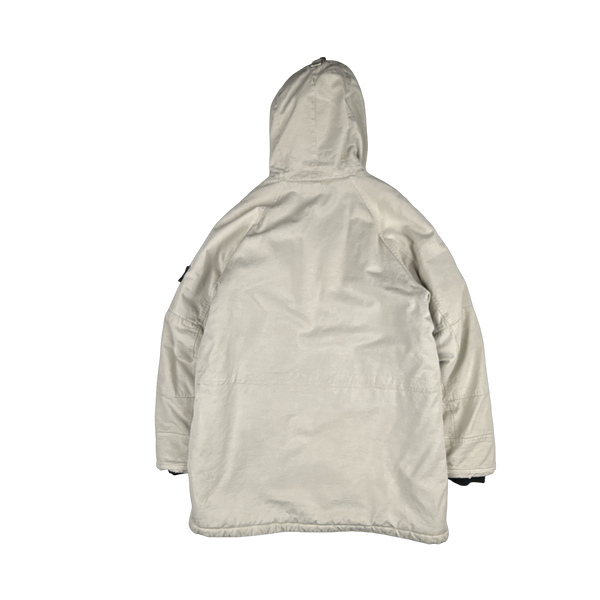 Stone Island 2012 Beige Organic Sheen Jacket - XXL