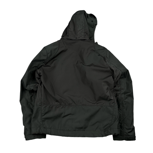 CP Company 2011 Grey Multi Pocket Leinster 200 Wool Lined Goggle Jacket -XL