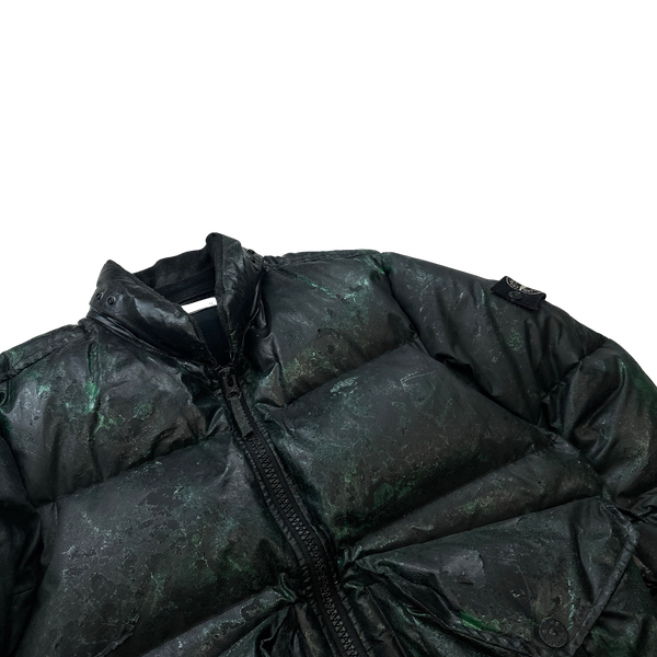 Stone Island 2015 Hidden Reflective Puffer Jacket - Medium