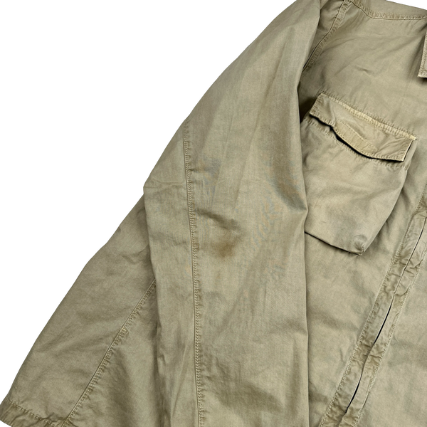 Stone Island 2022 Tan Double Pocket Overshirt - XXL