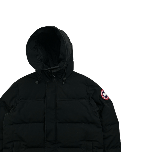 Canada Goose Black Macmilan Parka Jacket - Small