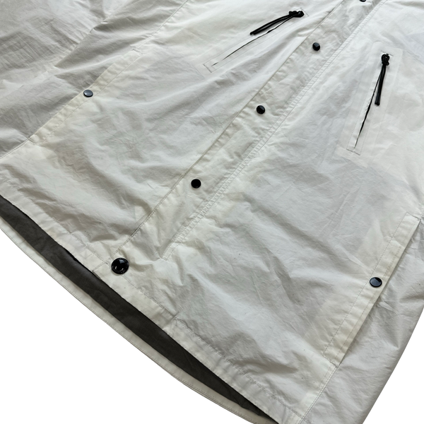 CP Company White Micro M Jacket - Medium