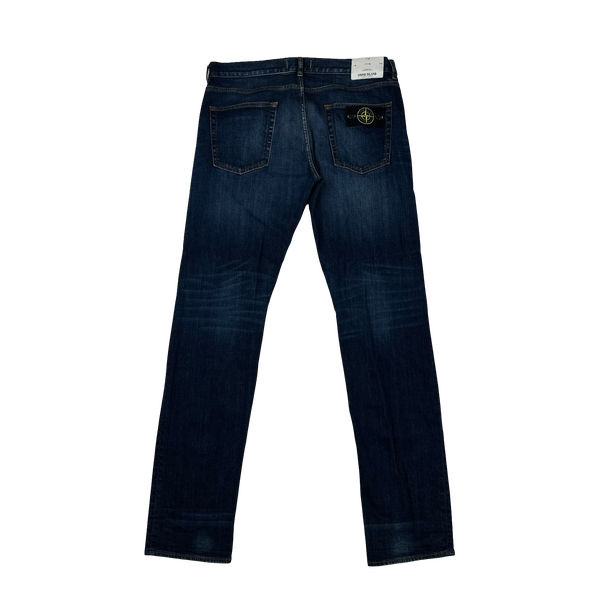 Stone Island 2015 Dark Wash Slim Fit Denim Jeans - 36"