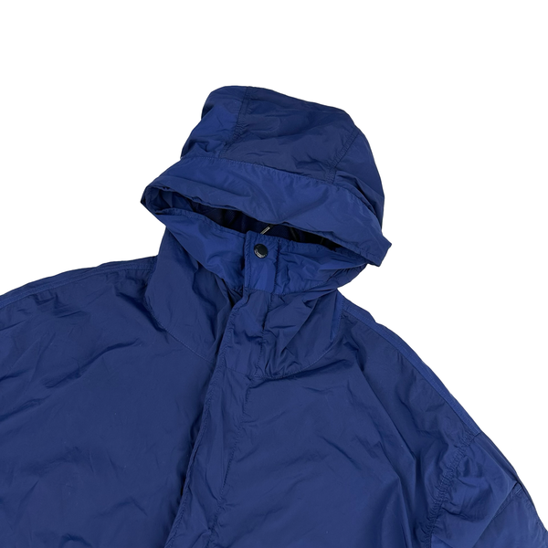 CP Company Blue Nycra Fishtail Parka Jacket - XL
