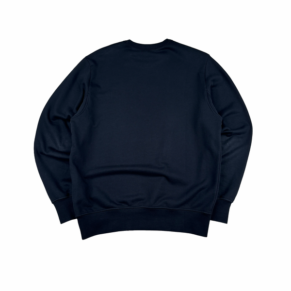 Stone Island Stellina Navy Crewneck Sweatshirt - Medium