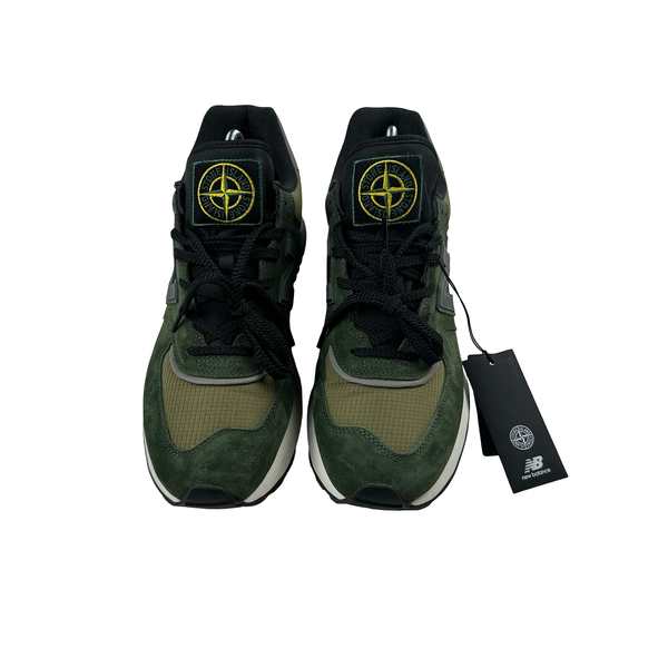 Stone Island x New Balance 574 Legacy Trainers - UK 12.5