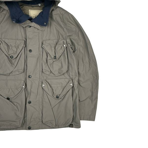Nemen Nylon Grey Shell Multi Pocket Jacket - Medium