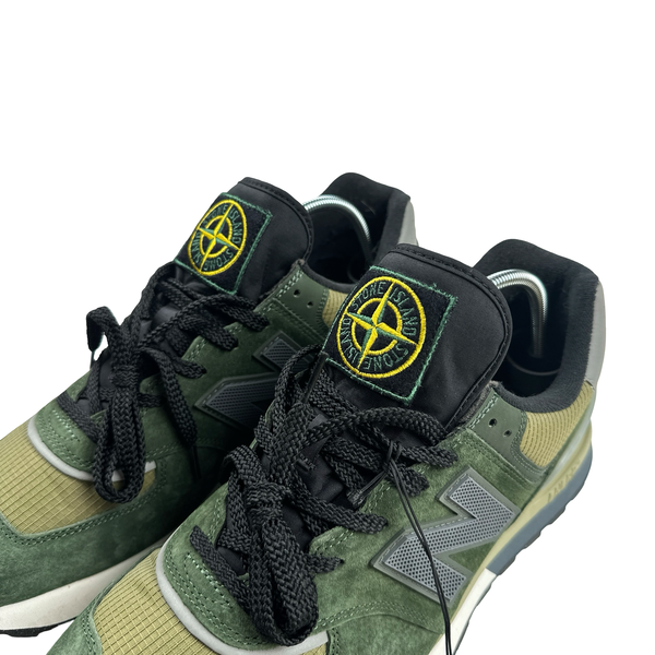 Stone Island x New Balance 574 Legacy Trainers - UK 12.5