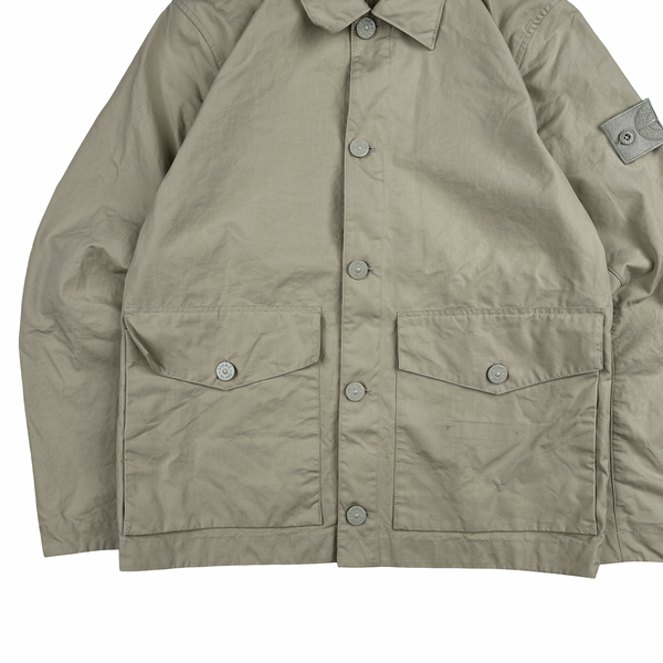 Stone Island 2023 Tan O-Ventile Ghost Jacket - Small