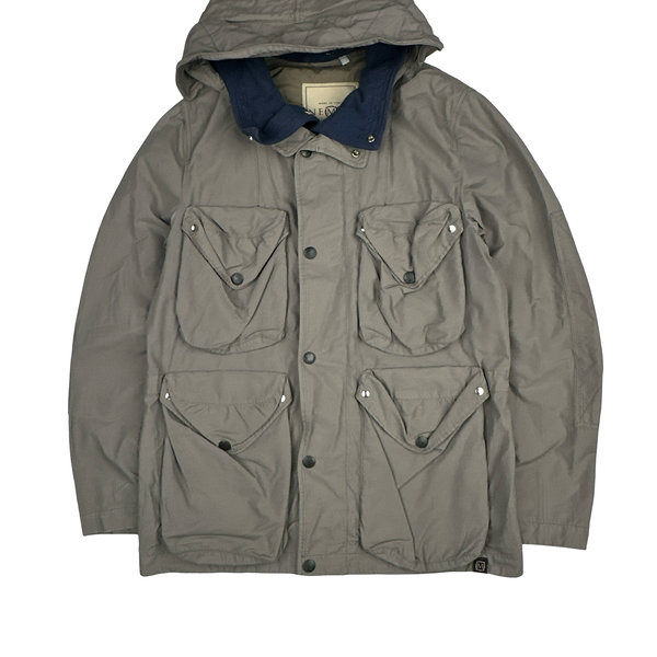 Nemen Nylon Grey Shell Multi Pocket Jacket - Medium