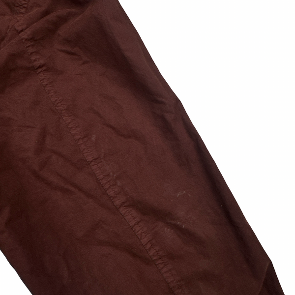CP Company 50 Fili Maroon Multi pocket Goggle Jacket - Small
