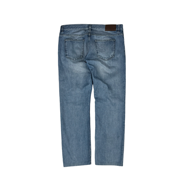 Prada Tapered Fit Denim Jeans - 36" Waist
