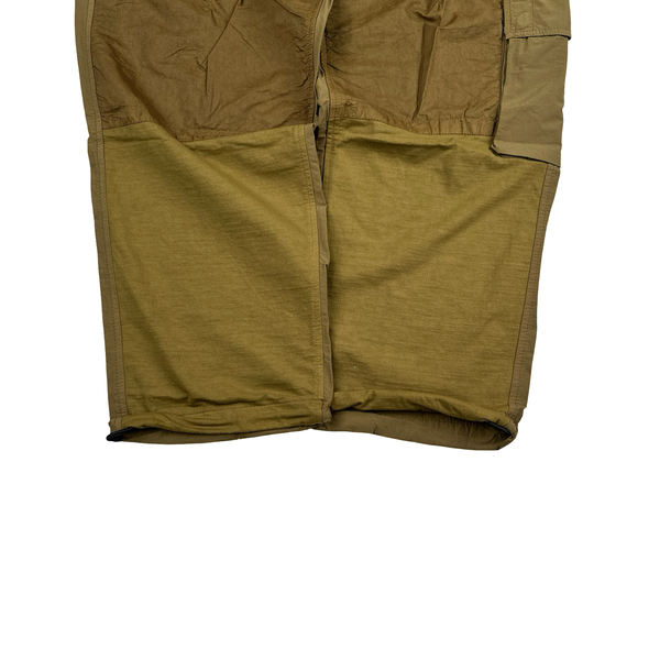 Stone Island 2023 Loose Fit Cargos Brown Twill TC Trousers - 33"