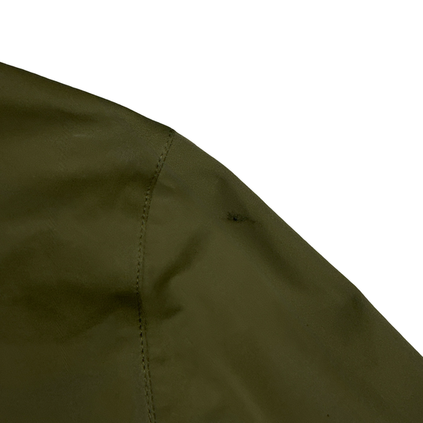 Stone Island 2017 Green Light Soft Shell Check Grid Jacket - Large