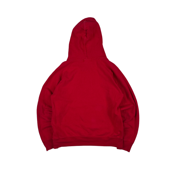 BAPE Baby Milo Red Graphic Hooded Jumper - Medium