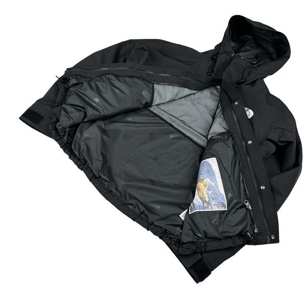 North Face Black Mountain Dryvent Waterproof Hooded Jacket - Medium