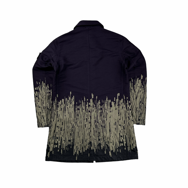 Stone Island 2017 Big Loom Jacquard Shadow Project Trench Jacket