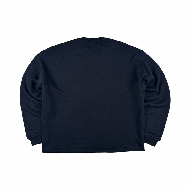 Stone Island Marina 2023 Navy Spellout Crewneck Jumper - XL