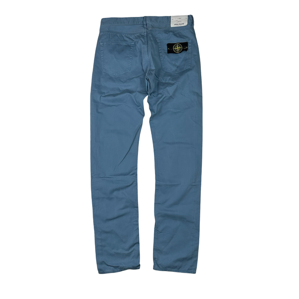 Stone Island 2014 Light Blue RE-T Fit Trousers - Medium