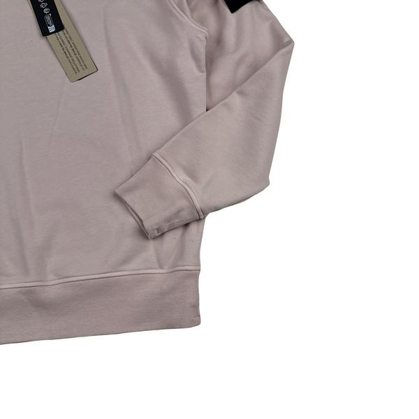 Stone Island 2025 Brushed Organic Cotton Crewneck Jumper - XS