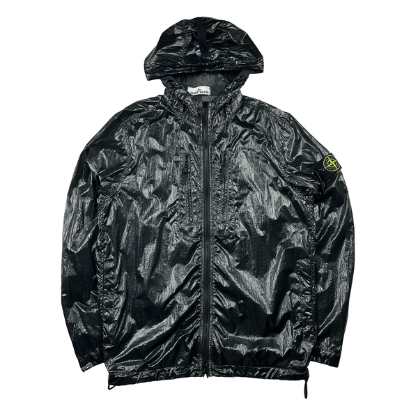 Stone Island 2021 Black Lucido TC Jacket - Medium