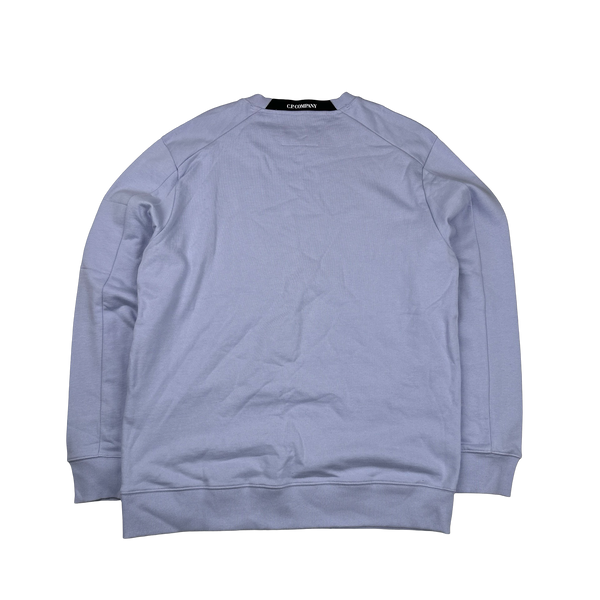 CP Company Lilac Cotton Lens Viewer Crewneck - 3XL