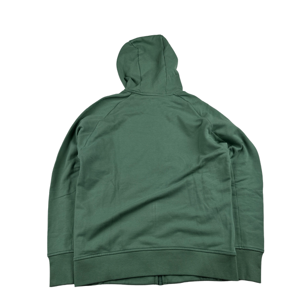 CP Company Green Cotton Goggle Hoodie - Medium