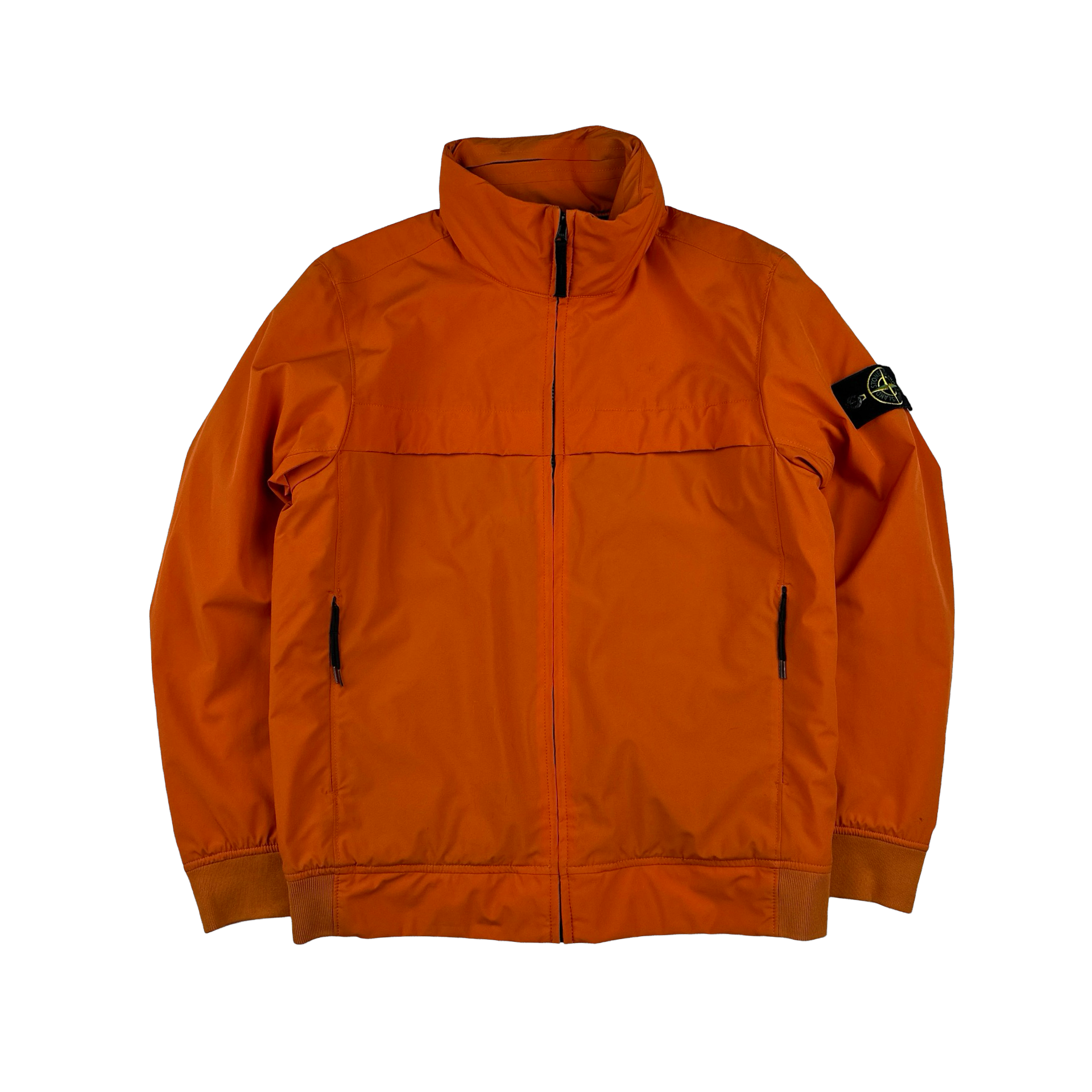 Stone Island 2019 Orange Soft Shell R Primaloft Jacket Medium