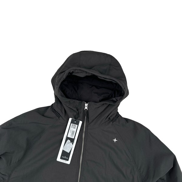 Stone Island 2024 Navy Comfort Wool SI Stellina Jacket - Large