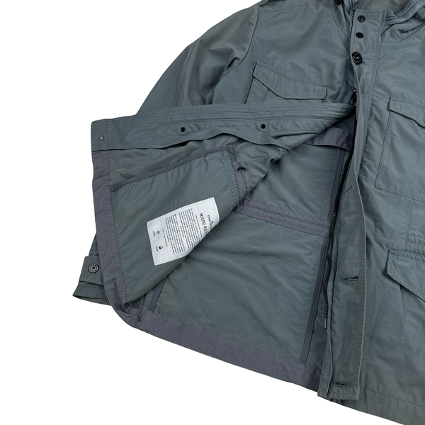 Stone Island 2014 Teal Micro Reps Field Jacket - XXL