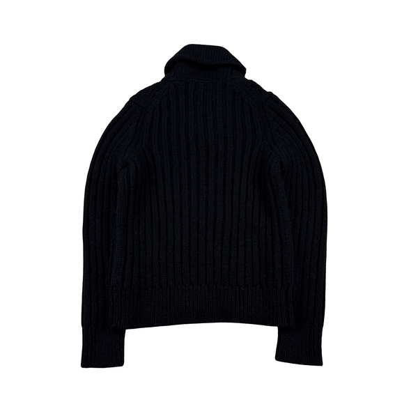 CP Company 2008 Wool Blend Buttoned Thick Jumper - Medium