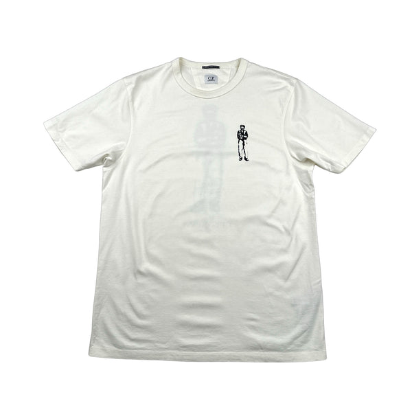 CP Company Mercerized Cotton Chester Perry Graphic T Shirt - Large
