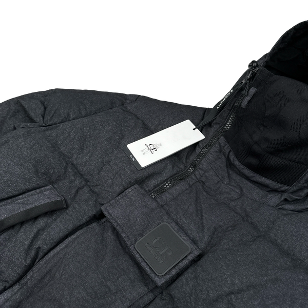 CP Company Metropolis Charcoal Co-Ted Down Filled Mask Jacket - Medium, Large, XL