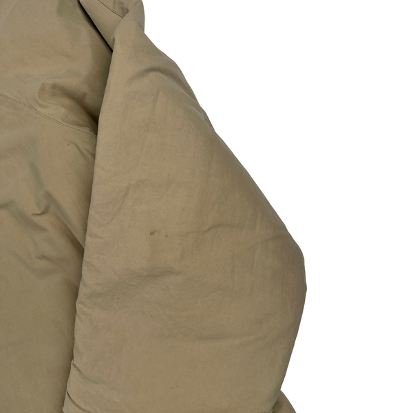 Ralph Lauren Vintage Beige Wool Lined Collard Jacket - Large