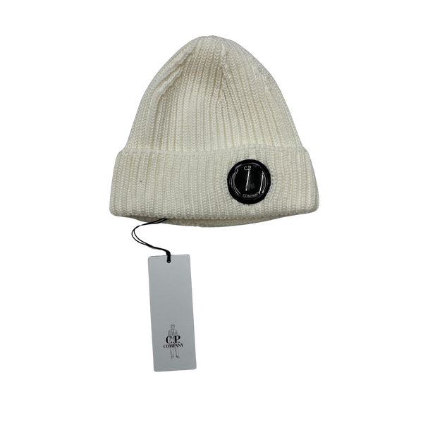 CP Company Ribbed Wool Lens Viewer Beanie
