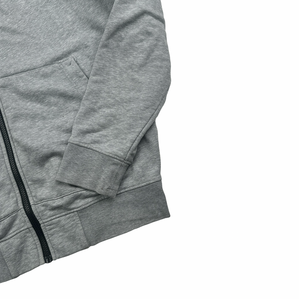 Stone Island Light Grey 2022 Zipped Hoodie - Large