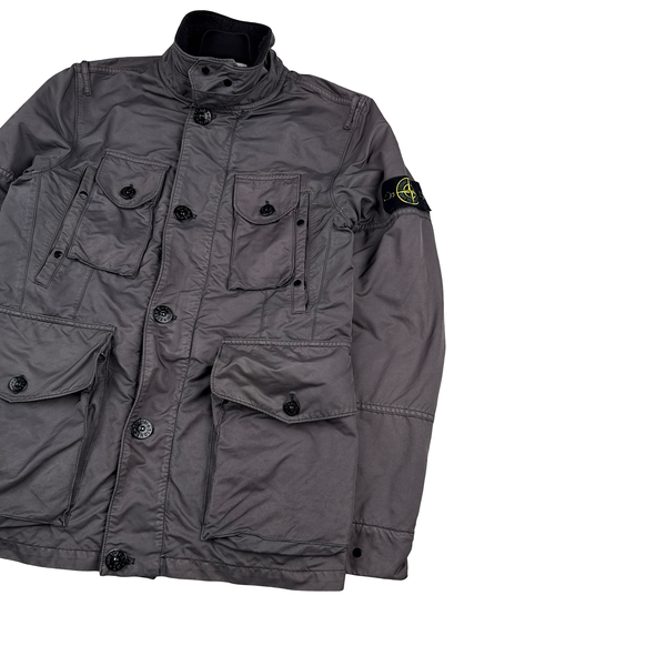 Stone Island 2010 Grey David TC Multi Pocket Field Jacket - Medium