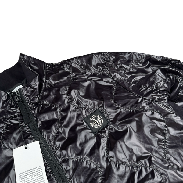 Stone Island 2017 Black Pertex Quantum Primaloft Jacket - Large
