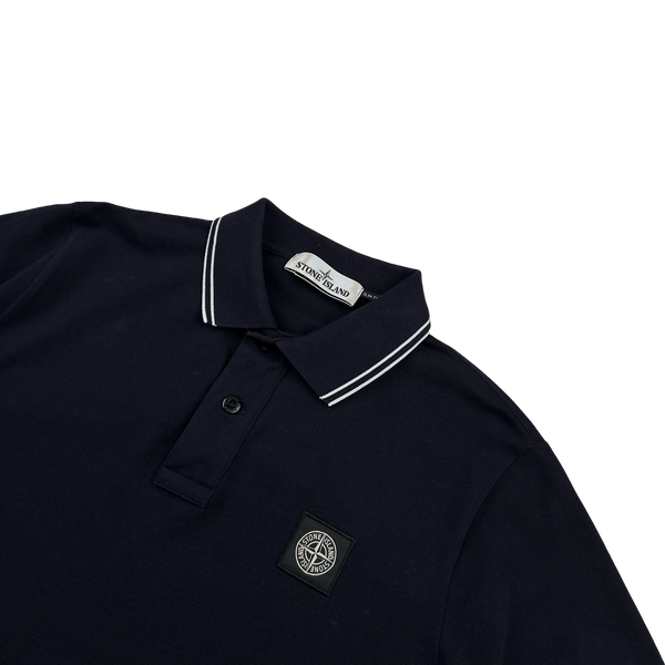 Stone Island 2018 Navy Polo Top - Large