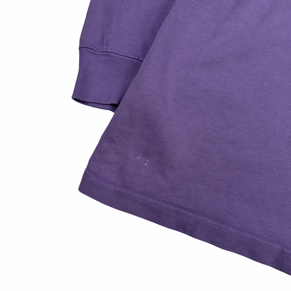ACG Purple Pink Spellout Longsleeve Cotton T Shirt - Medium