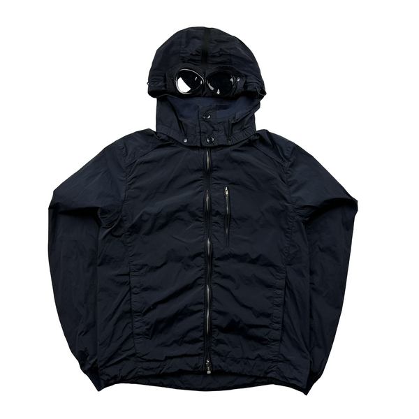 CP Company Navy Nycra Goggle Jacket - Large – Mat's Island