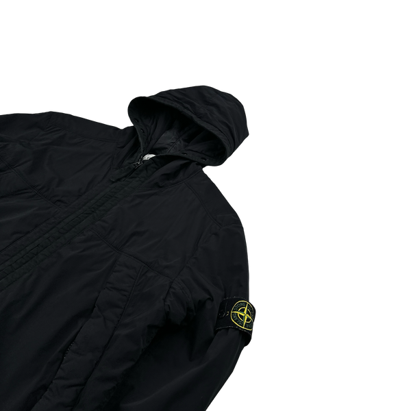 Stone Island 2019 Black Comfort Tech Composite Jacket - Medium