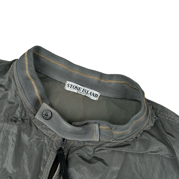 Stone Island 2004 Charcoal Nylon Metal Jacket - XL