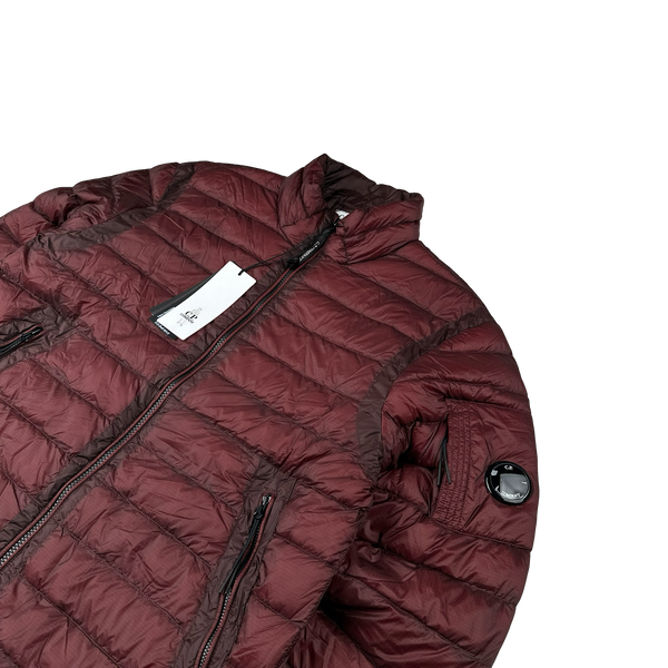 CP Company Wine DD Shell Puffer Jacket - XL