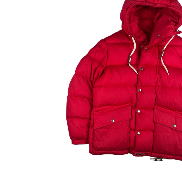 Moncler Norme Afnor Red Down Filled Jacket - Large