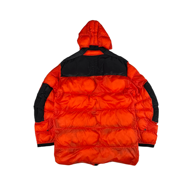Stone Island 2008 Orange Aitor Throup Modular Anatomy Glove Jacket - XXL