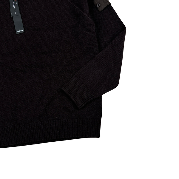Stone Island 2025 Ghost Brown Cashmere Crewneck Knit Jumper - Large