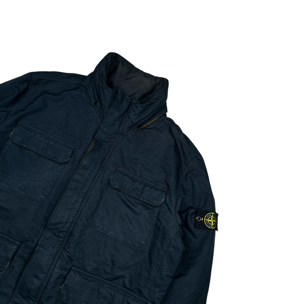 Stone Island 2011 Navy David OVD Field Jacket - 3XL