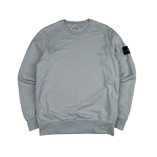 Stone Island 2020 Baby Blue Crewneck Sweatshirt - Medium
